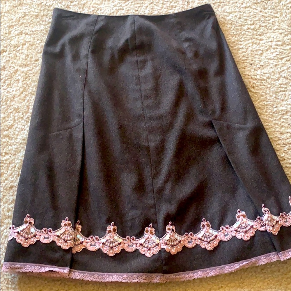 Express wool skirt